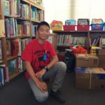School supplies in Sunnyslope Elementary's library
